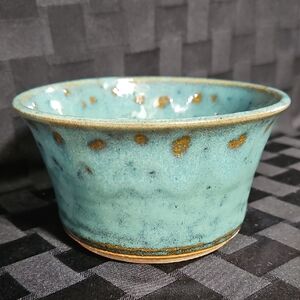 Signed Studio Art Pottery Stoneware Apple/Pear/Fruit/Dessert Baker